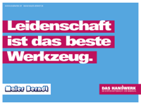 Imagekampagne des deutschen Handwerks