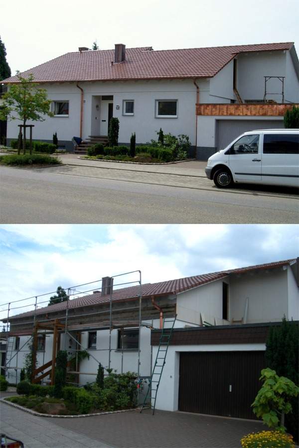 Fassadensanierung in Weingarten (Baden)