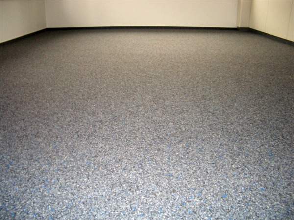 Kugelgarn nach der Verlegung