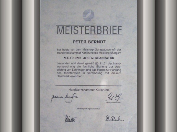 Meisterbrief